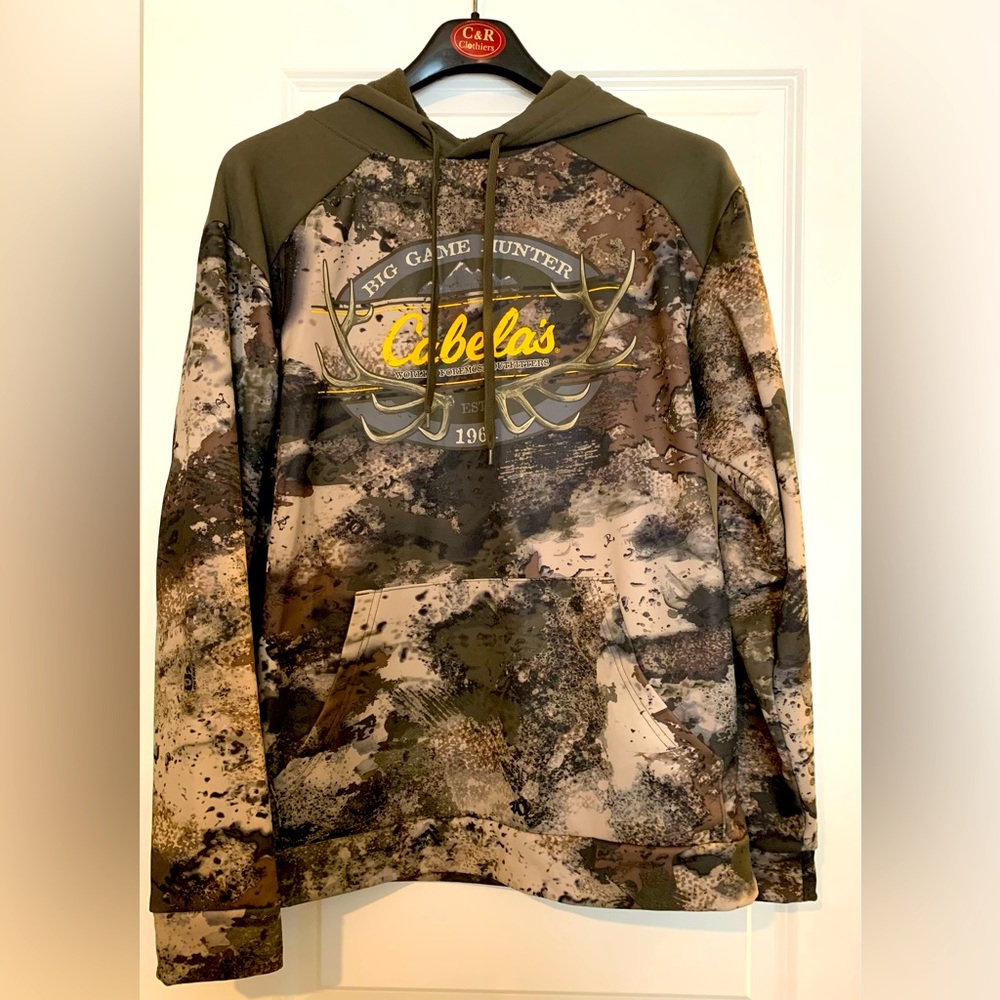 Cabela’s Camo Hooded Sweatshirt